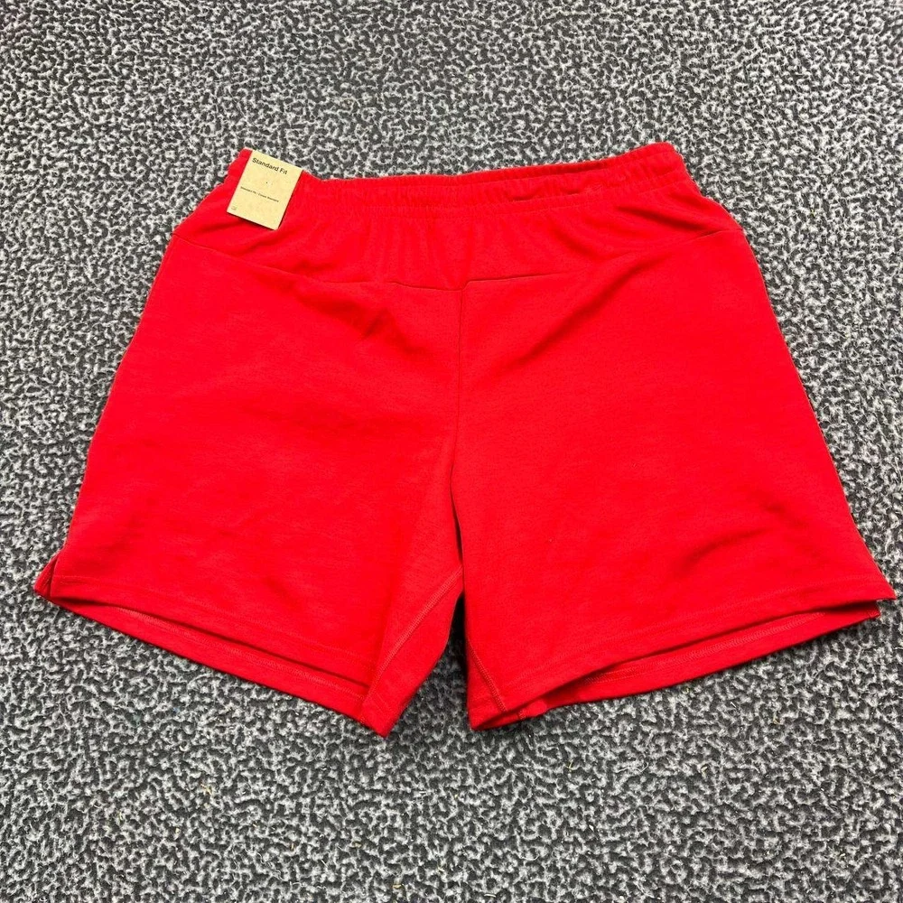 Nike Georgia Bulldogs Dri-FIT Training Shorts Men Large Red Fleece New L